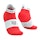 Compressport Pro Racing Socks V4.0 Run Low Unisex Rot