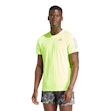 adidas Own The Run T-shirt Herr Neon Yellow