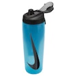 Nike Refuel Bottle Locking Lid 24 oz  Blau