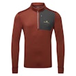 Ronhill Tech Winter 1/2 Zip Shirt Herr Brown