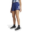 adidas Own The Run 3-Inch Short Dame Blau