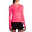 Brooks High Point Shirt Femme Rosa