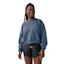 Brooks Movement Cropped Sweatshirt Femme Bleu