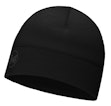 Buff Lightweight Merino Wool Hat Solid Black Black