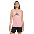 Nike Dri-FIT Trail Singlet Femme Rosa