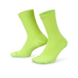 Nike Fast Lightweight Crew Socks Unisex Neongelb