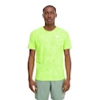 New Balance Q Speed Jacquard T-shirt Homme Neongelb