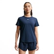 Nike One Classic Dri-FIT T-shirt Dam Blau