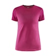 Craft Essence Slim T-shirt Dam Pink
