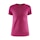 Craft Essence Slim T-shirt Women Pink