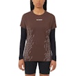 Salomon Sense Aero Graphic T-shirt Dam Braun