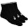 ASICS Quarter Socks 3-Pack Unisex Schwarz