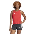 adidas Adizero Essentials Singlet Damen Rot
