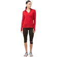Ronhill Core Thermal Half Zip Shirt Dame Red