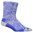 ASICS FujiTrail Graphic Crew Socks Unisex Blue