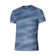 Mizuno DryAeroFlow Graphic T-shirt Herre Blau