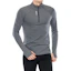 INOV8 Active Half Zip Midlayer Herr Grå