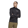 adidas Terrex Multi Half Zip Shirt Herren Black