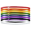 Nike Skinny Headbands 8-Pack Mehrfarbig