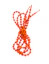 Xtenex Skosnören 75 cm - Neon Orange Neonorange