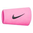 Nike Swoosh Doublewide Wristband 2-pack Pink