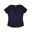 SAYSKY Logo Flow T-shirt Femme Blau