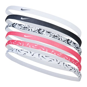 Nike Headbands 6-Pack Printed Unisex Nike Headbands 6-Pack Printed Unisex