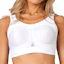 PureLime Compression Bra Damen Weiß