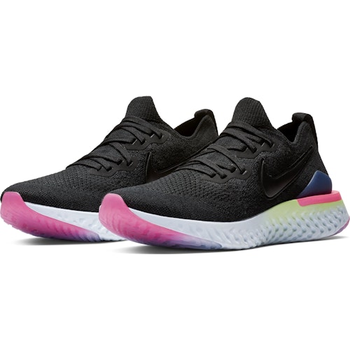 Nike free flyknit damen schwarz sales