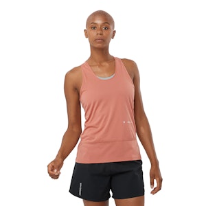 Salomon Cross Run GFX Singlet Women