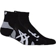 ASICS Cushion Run Quarter Socks 2-Pack Unisex Schwarz