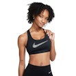 Nike Dri-FIT Swoosh Medium Support Padded Bra Femme Black