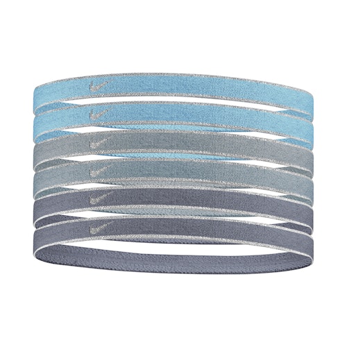 Nike Swoosh Sport Headbands 6 Pack Metallic Unisex