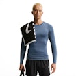Nike Pro Dri-FIT Tight Fit Shirt Herren Blau