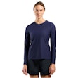 Odlo Zeroweight Chill-Tec Crew Neck Shirt Women Blau