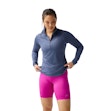 Brooks Dash 1/2 Zip Shirt 3.0 Femme Blau