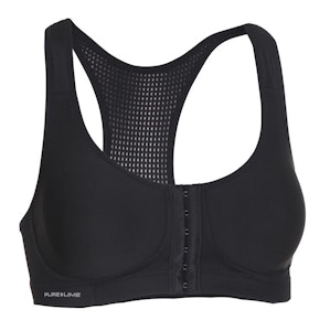 PureLime Frontal Closure Sports Bra Damen PureLime Frontal Closure Sports Bra Damen