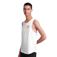 SAYSKY Flower Combat Singlet Homme Weiß