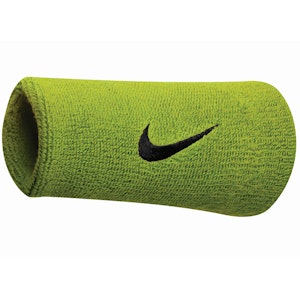 Nike Swoosh Doublewide Wristband 2-pack Unisexe