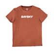 SAYSKY Logo Pace T-shirt Herr Braun