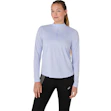 ASICS Icon 1/2 Zip Shirt Women Blue
