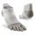 Injinji Run Lightweight No-Show/Coolmax Socks Herr Grau