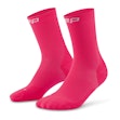 CEP The Run Mid-Cut Socks Dame Neonpink