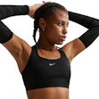 Nike Swift Dri-FIT High-Support Sports Bra Femme Schwarz