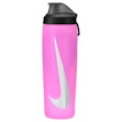 Nike Refuel Bottle Locking Lid 24 oz Rosa