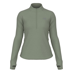 New Balance Athletics Heat Grid Half Zip Shirt Damen New Balance Athletics Heat Grid Half Zip Shirt Damen