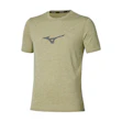 Mizuno Core Runbird T-shirt Men Grün