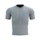 Compressport Trail Half Zip Fitted T-shirt Herre Grey