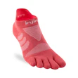 Injinji Ultra Run No-Show Socks Dame Rød