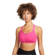 Nike Alpha Dri-FIT High-Support Front-Zip Bra Damen Pink